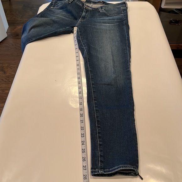 Ag Adriano Goldschmied The Zip Up Legging Ankle Size 30R - Picture 6 of 16
